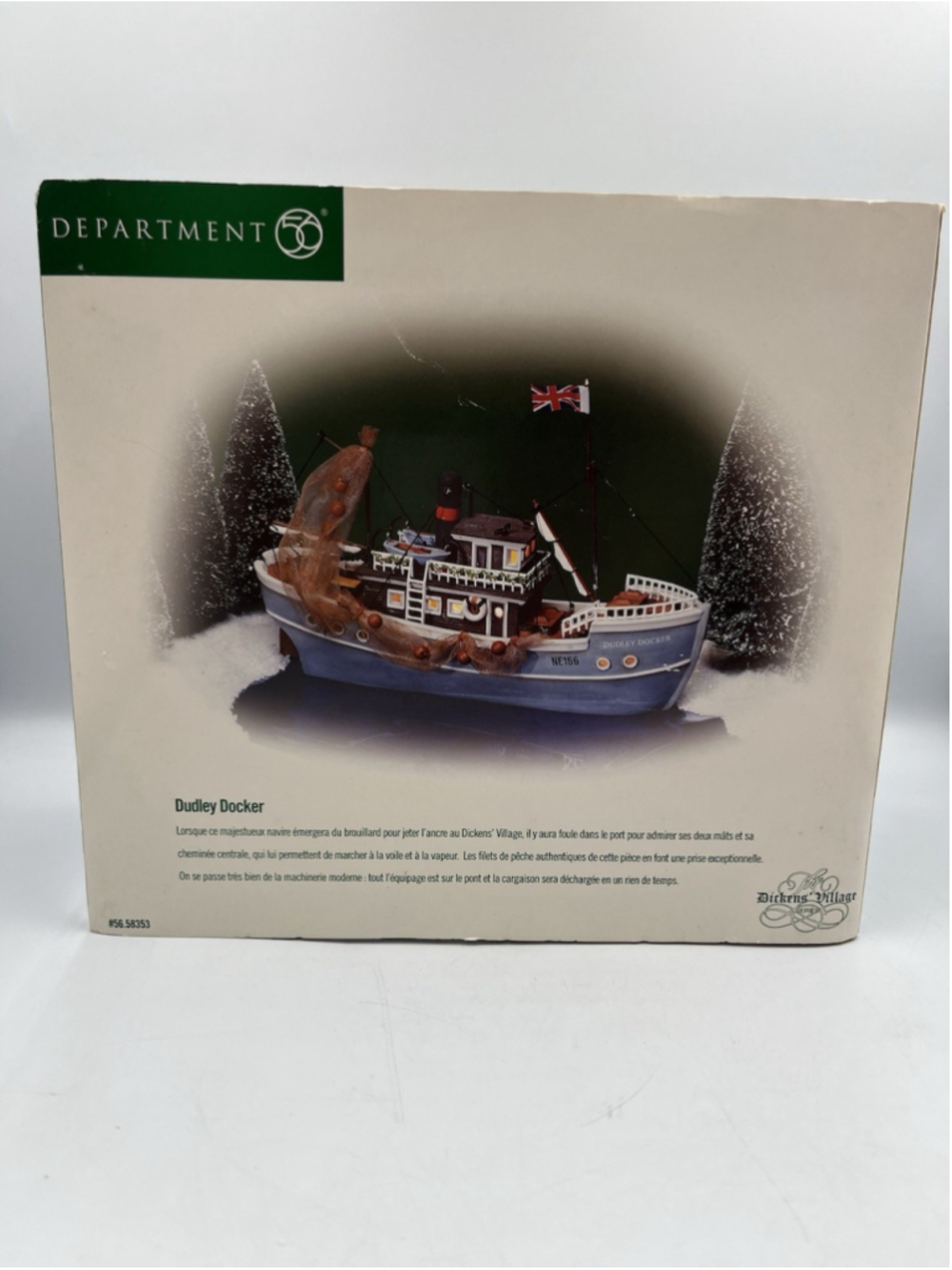 Vintage Department 56 Dickens Village Series “Dudley Docker” COLLECTIBLE SEE ALL